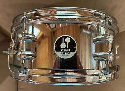 Sonor Martini Steel Snare Drum 5x12 • $99