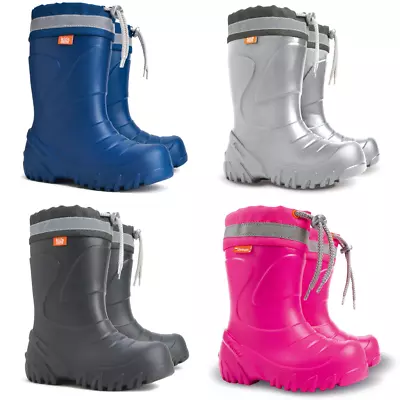  Boys Girls Kids Children Wellington Boots Wellies Rainy Boots Uk Size 4 -2.5 • £18.79