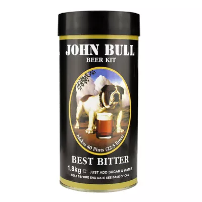 John Bull BEER KIT 1.8kg - 40 Pints Home Brew - Multi Listing  - Home Brew Beer • £22.99