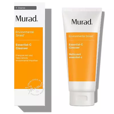 Murad Essential-C Cleanser Environmental Shield Foaming Face Wash Gel 6.75 Fl Oz • $24.94
