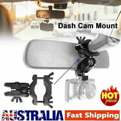 $9.95 • Buy Car Dash Cam Mount Rearview Mirror Camera Holder Stand Video Recorder Bracket AU