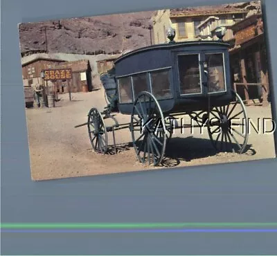 California Postcard A+4978 Horse Drawn Hearse In Calico Ghost Town • $6.98