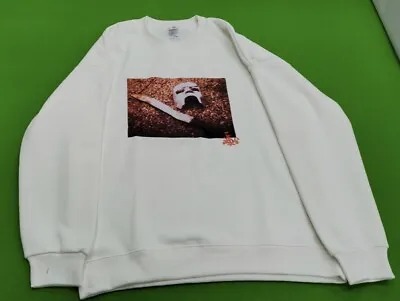 BRAND NEW MF DOOM Sweatshirt Size M White NOT SUPREME • $39.99