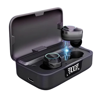 $39.99 • Buy True Wireless Earphones Bluetooth Earbuds Headphones Long-lasting Battery Life
