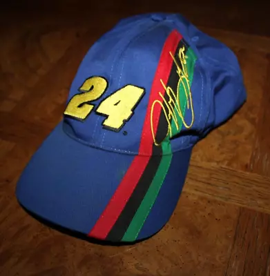 JEFF GORDON DuPont Racing VINTAGE Rainbow Warriors NASCAR RACING SNAPBACK HAT • $0.99