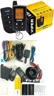 Viper 3305V 2-Way Responder LCD Remote Keyless Entry Car Security Alarm System • $179