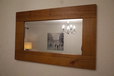 £60 • Buy NEXT Large Solid Oak Mirror For Hallway Or Living Room/Collection Only