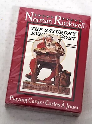 Norman Rockwell The Saturday Evening Post Santa At His Desk New/Sealed DK14 • $9.95
