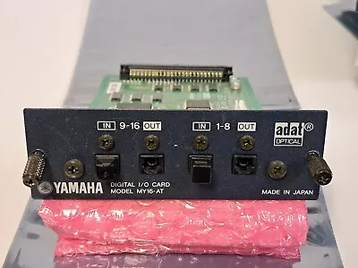 Yamaha MY16-AT ADAT Card For 01V96 01V AW4416 AW2400 LS9 DM 2000 • $169.99
