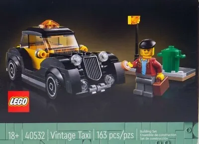 Lego 40532 Vintage Taxi Modular Building 15th Anniversary Collectible New Sealed • $65