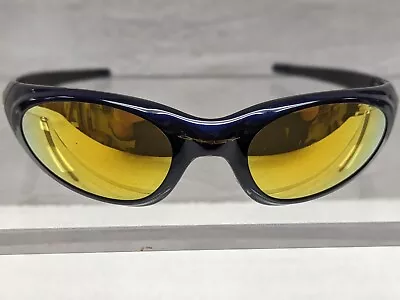 Oakley Eye Jacket 2.0 Midnight 24K Gold Iridium • $265