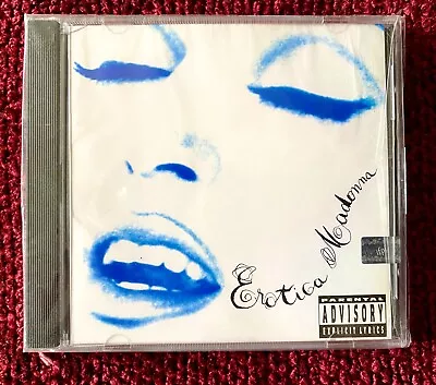 Madonna Erotica Sealed Argentina Cd 1992  Promo Hologram Seal Fever Bad Girl Lp • $35