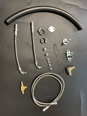  Oil / Water Line Kit For Toyota LandCruiser 80 Series 1HZ  CT26 Turbo Kit • $199