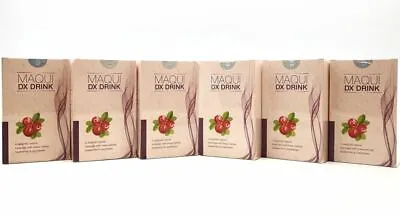 6 Boxes MAQUI DX Detox Drink 100% Natural Berries Slimming -FEDEX Express • $153.50