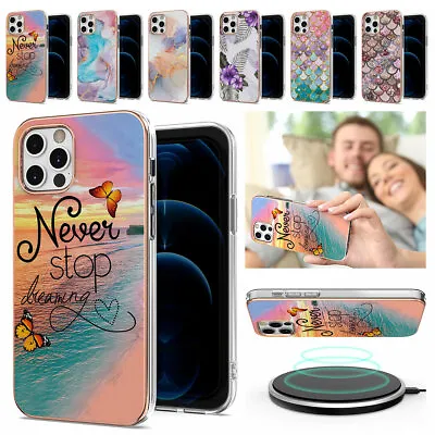 $8.69 • Buy Girls Rubber Phone Case Shockproof Cover For IPhone 12 11 Pro Max XS XR 7 8 Plus
