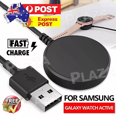 USB Charger Dock Cradle Cable For Samsung Galaxy Watch Active 1/2/3/4 40/41/44mm • $7.95