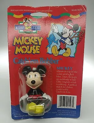 Mickey's Stuff VINTAGE  MICKEY MOUSE *Catch' Em Bobber* 1997  *NEW SEALED* • $19.94