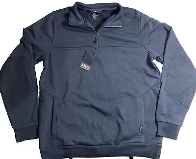 5.11 2.0 Men’s 1/4 Zip Job Shirt Jacket - Large/Tall - Fire Navy • $59.99