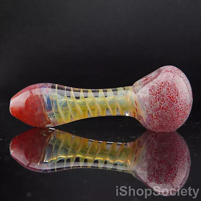 4.5  Tornado Vortex Tobacco Smoking Pipe Thick Collectible Glass Pipes - P731A • $13.99