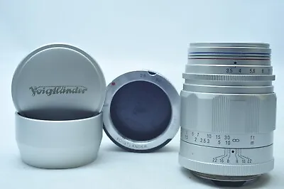 @SakuraDo@ Voigtlander APO-Lanthar 90mm F3.5 MC Leica M39 Lens + M-Mount Adapter • $225