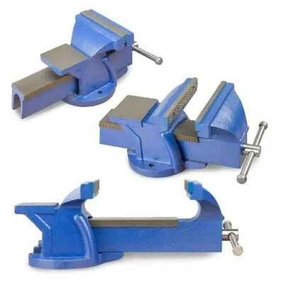 £37.58 • Buy Parallel Vice With Anvil Work Bench Vise Two Sizes