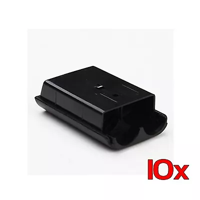 10x Black Replacement Battery Cover Case Shell Pack For Xbox 360 Controller • $11.97