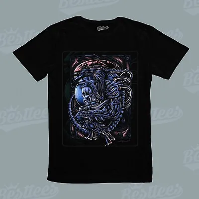 Aliens Xenomorph Graphic Horror Halloween Machine Sci Fi Tee T-Shirt • $39.99