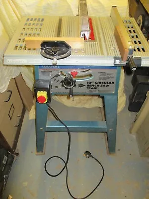 Draper Table Saw  Model BTS 250 2.5 HP  10 Inch TCT Blade. • £52