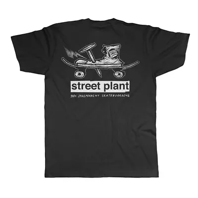 Street Plant Mike Vallely NAILED Skateboard T Shirt BLACK • $24.95
