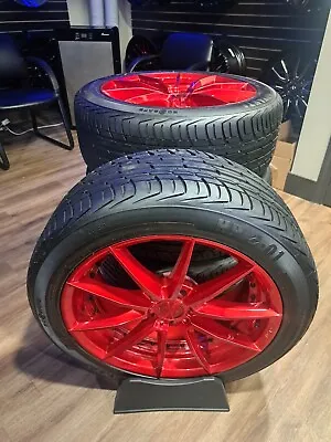 NICHE M213 SECTOR Candy Red 20x9 5x120 +35  Rims & Tires For Acura MDX/RDX ASPEC • $2200