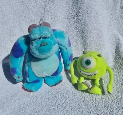 Vintage Disney Pixar Monsters Inc Mike & Sully Plush's • £15