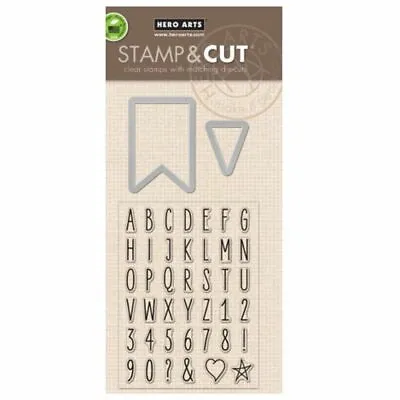 $5.95 • Buy Hero Arts Stamp & Cut YOU CHOOSE! All Your Favorite Clear Stamps And Match Dies
