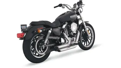 Vance & Hines Shortshots Staggered Exhaust System Chrome 04-13 HARLEY SPORTSTER • $549.99