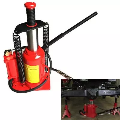 20 Ton Hydraulic Air Jack Stands Power Car Truck Automotive Shop Tool • $95.68