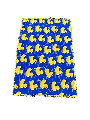 Rubber Ducky Knot Tie Blanket • $25