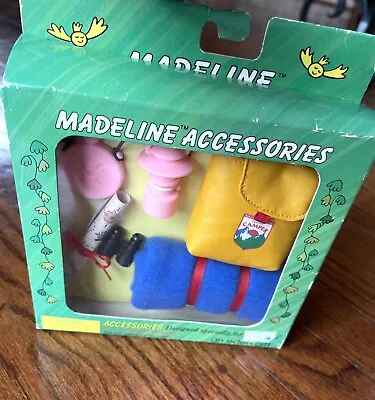 NEW RARE EDEN Madeline Doll Camping Fun Adventure Party Set Collectable Sealed • $55.50