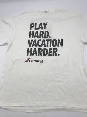 Miami Heat Carnival T-Shirt  Men X-Large White..T210 • $4.50