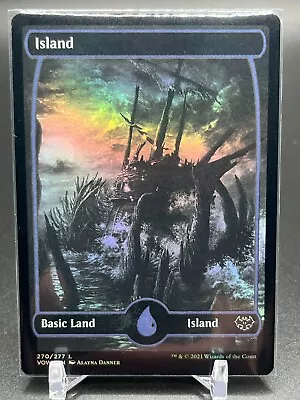 MTG Island 270/277 Innistrad: Crimson Vow Basic Land Full Art Showcase Foil • $2