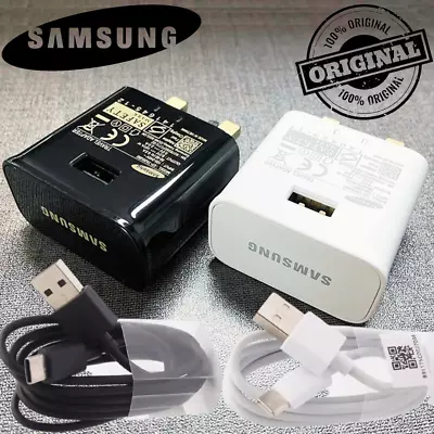 For Samsung Galaxy Phones Genuine 25W Super Fast Charger Adapter Plug & Cable UK • £6.69