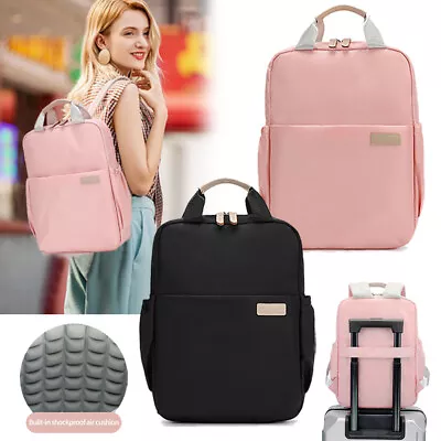 Womens Girls Backpack Laptop Shoulder Handbag Work Travel School Large Rucksack • £18.99