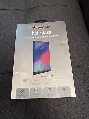 $19.99 • Buy Invisible Shield HD Glass For Apple Ipad Mini 5TH GEN & 4 ZAGG Open Box