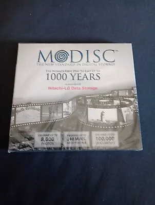 Modisc The Standard In Digital Storage Hitachi-Lg In Data Last 1000 Years NEW • $9.99