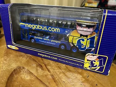 £65 • Buy Megabus Double Decker Dundee - Glasgow Model Buses 1/76 Scale