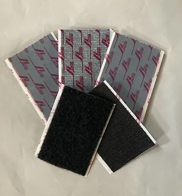 4 PK 2  X 3 VELCRO Heavy Duty Hook Loop Self Adhesive Sticky Patches Tape Lot • $15.95