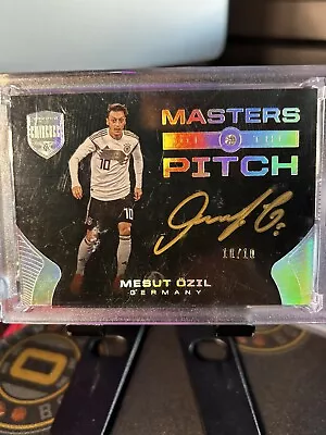 2018 Eminence MESUT OZIL Masters Of The Pitch On Card Auto 10/10 Germany Jersey# • $1250