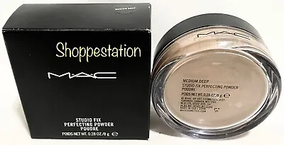 MAC Studio Fix Perfecting Powder Shade MEDIUM DEEP 0.28oz / 8g New In Box • $55