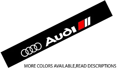 Windshield Decal Car Sticker Low Motorsports Banner Graphics For/fits Audi Car • $42.73