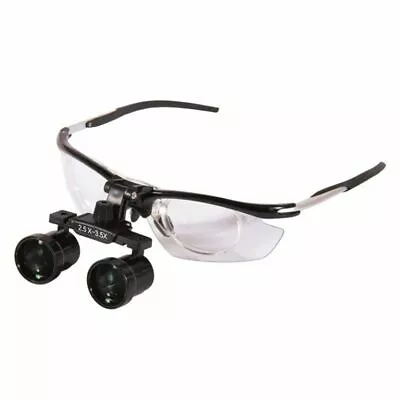 2.5X-3.5X Variable Dental Medical Binocular Loupes Antifogging Aluminum Frame • $56.99