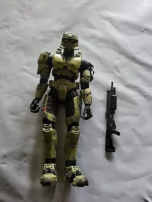 2008 Halo 3 Series 2 Olive Green Spartan Action Figure McFarland 5  • £25