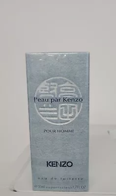 Kenzo L'Eau Par Pour Homme 1.7 Oz / 50 Ml EDT Spray For Men Sealed New In Box  • $32.50